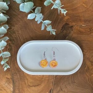 Handmade‎ tart earrings